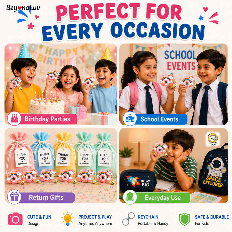 Birthday Return Gifts For Kids Party | Pretend Camera Toys Birthday Return Gifts | BeyondLuv