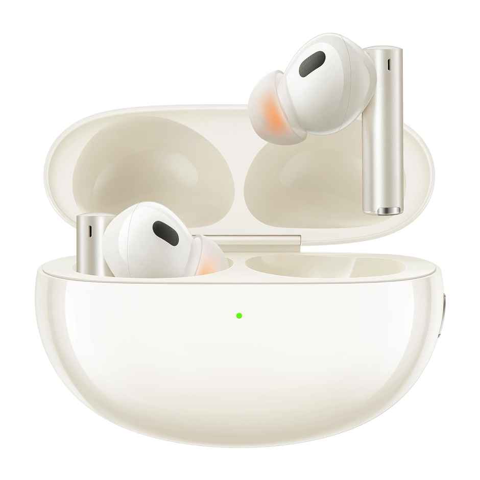 Realme Buds Air 5 Pro Wireless In-Ear Earbuds With 50Db Anc Realboost Dual Coaxial - Sunrise Beige