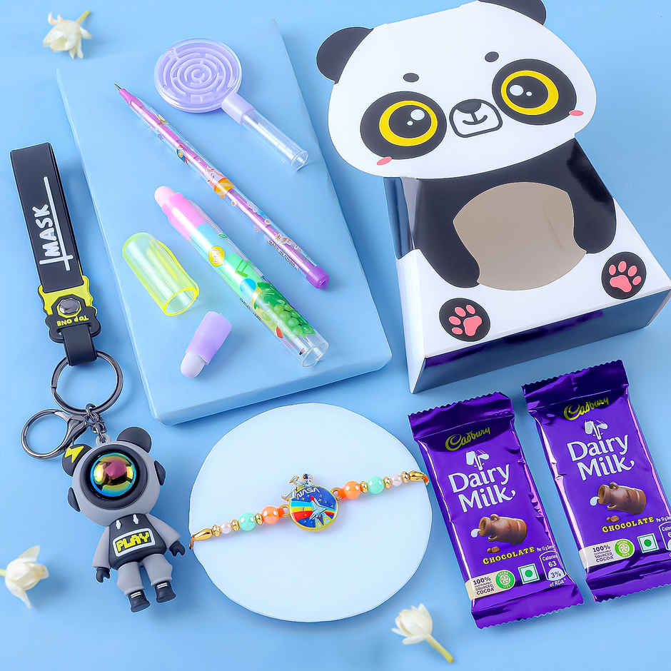 FNP Panda Kids Rakhi Gift Hamper