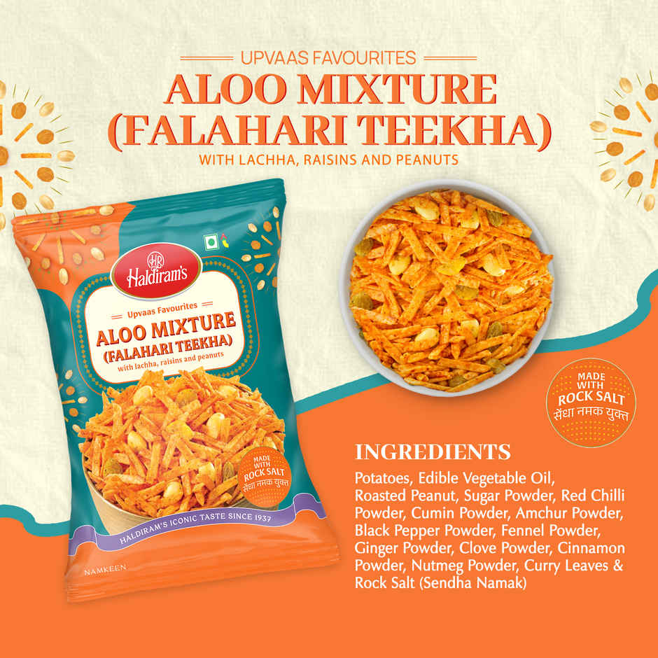 Haldiram Aloo Mixture Falahari Teekha