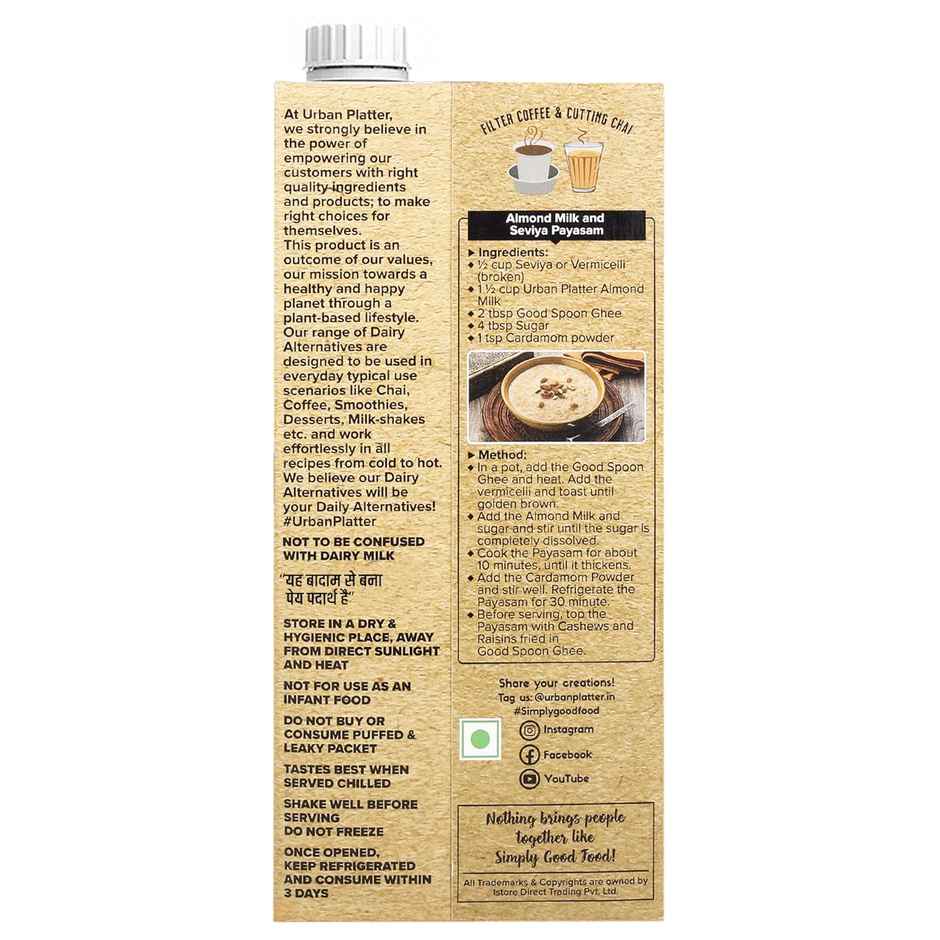 Urban Platter Almond Beverage