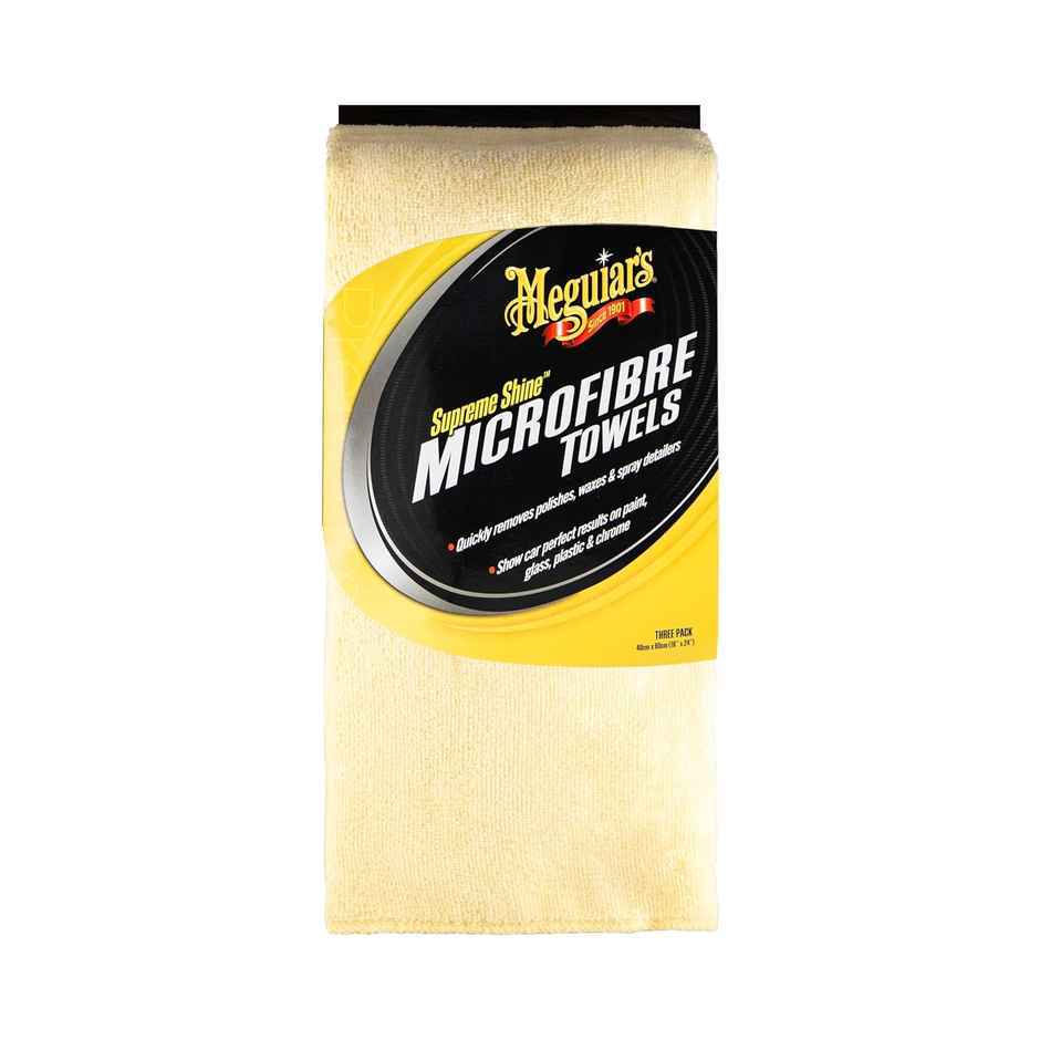 Meguiar's Supreme Shine Microfibre Car Cleaning Towel