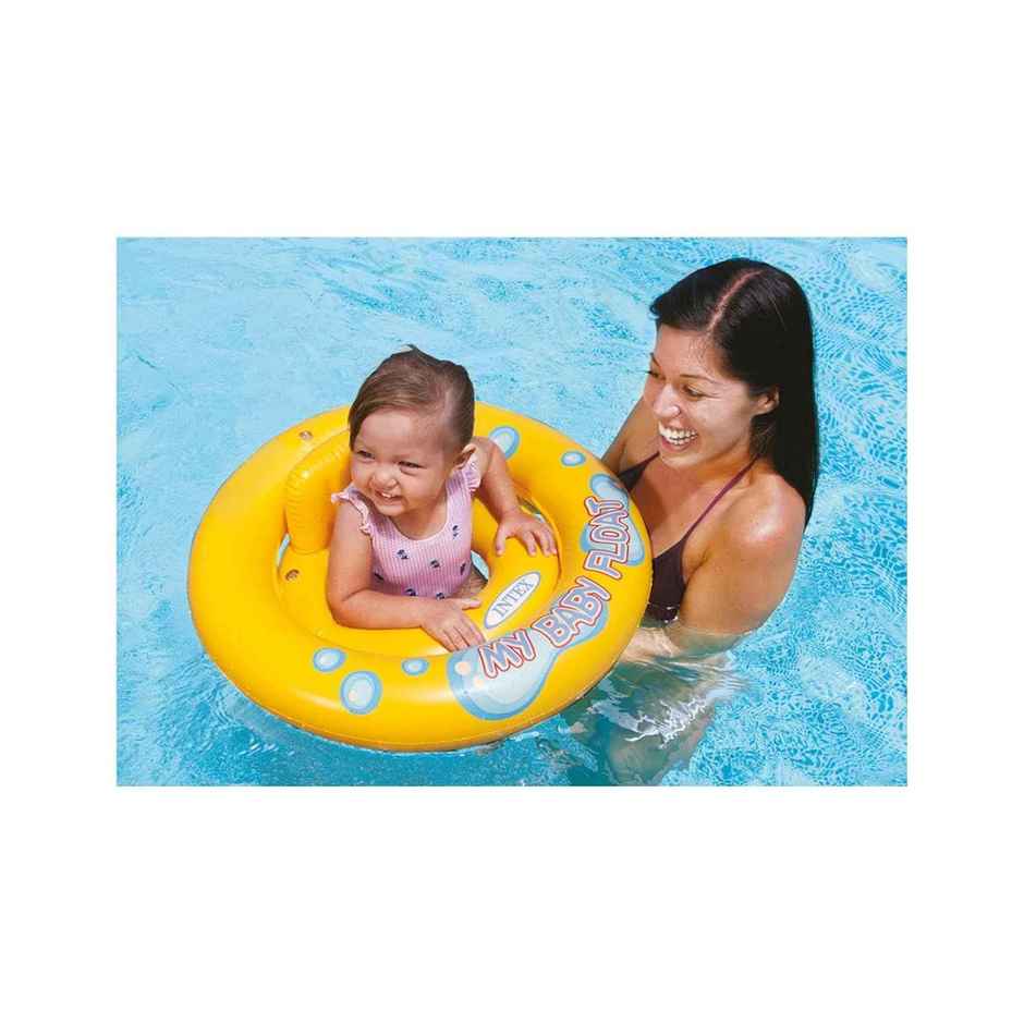Toyshine My Baby Float Tube (Yellow, 1-2 Years)