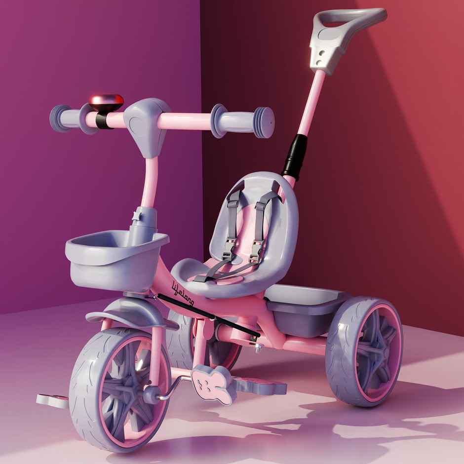 Lifelong 2 In 1 Tricycles For Kids Age Group 2-5 Years Parental Control Tricycle LLKPCTC04