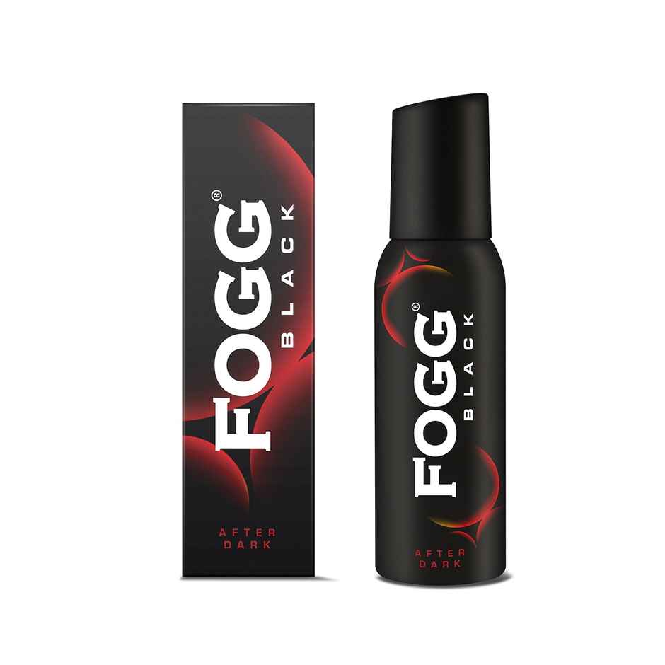Fogg Black After Dark No Gas Long Lasting Perfume Deodorant Spray for Men and Women