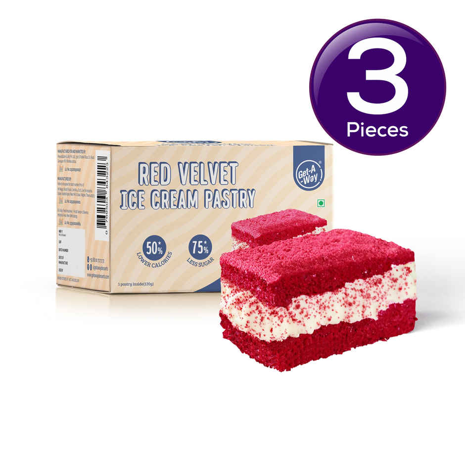 Get- A-Way Red Velvet Ice Cream Pastry Combo