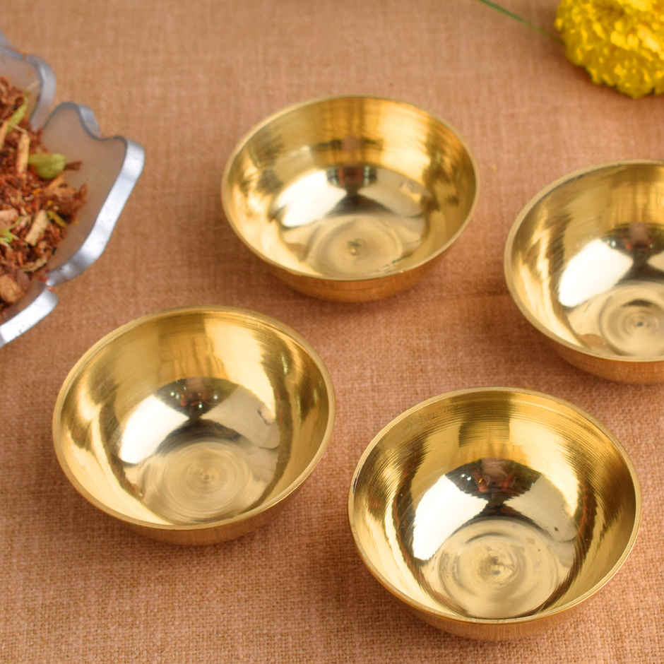 Brass Bhog Bowl (Small)