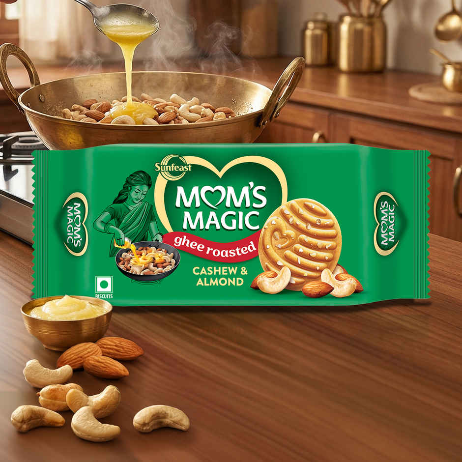 Sunfeast Mom's Magic Rich Cashew Almond Dry Fruit Biscuits | Trans Fat-free Combo 