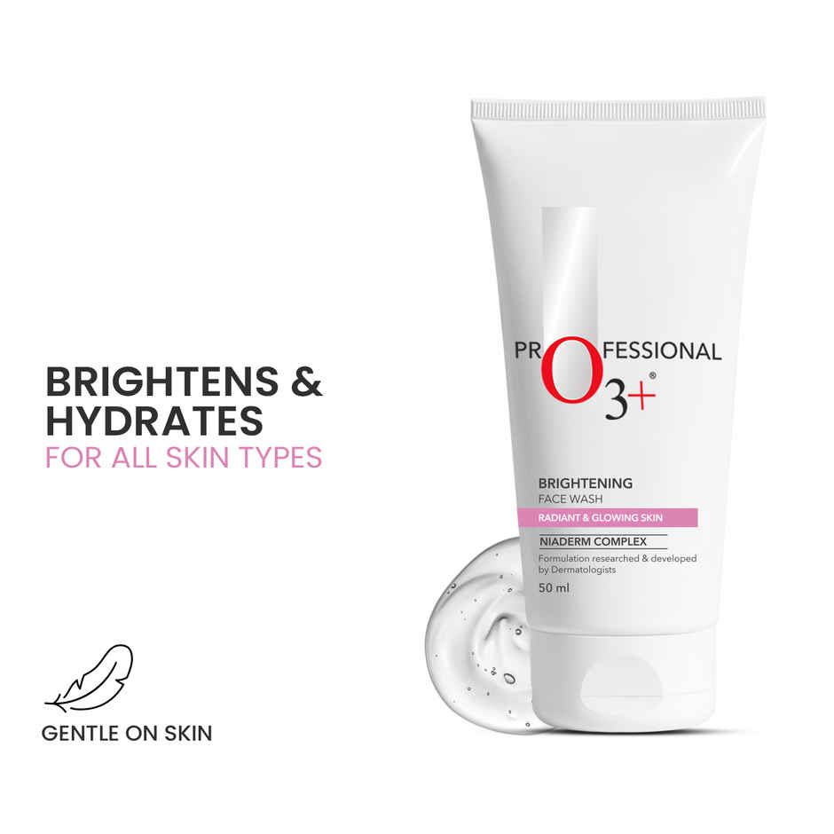 O3+ Brightening Face Wash