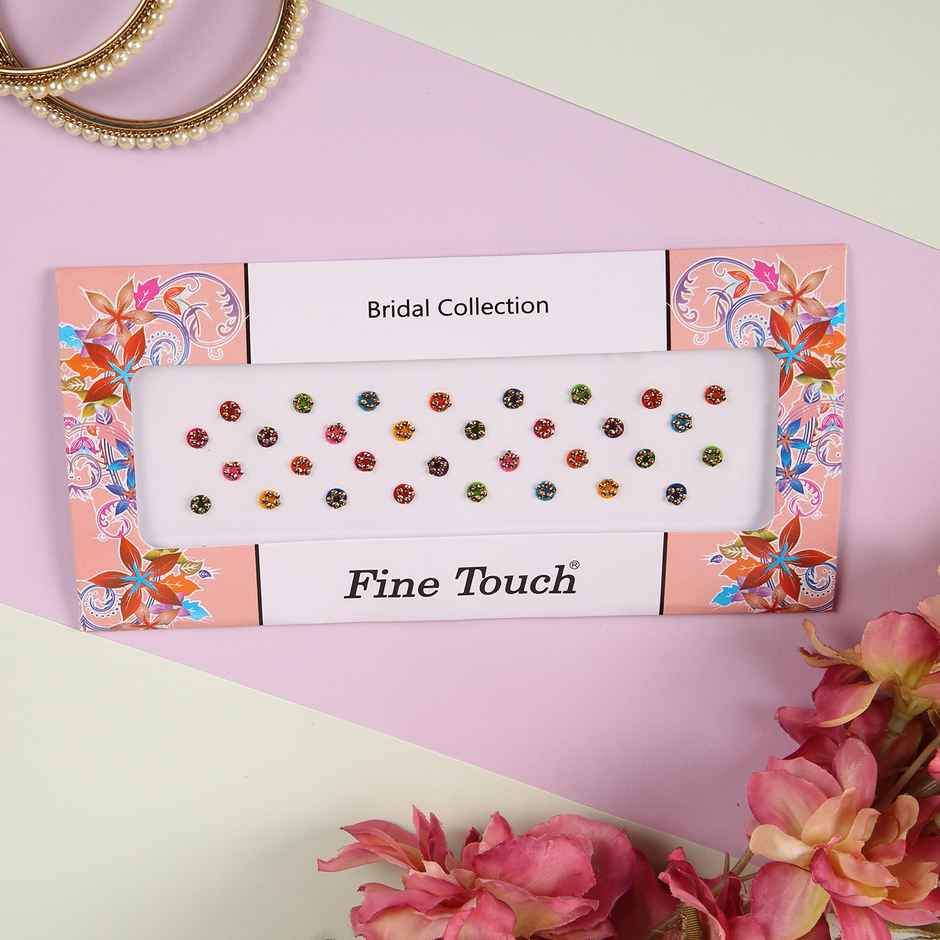 Fine Touch Stone Bindi - 3 mm | Silver