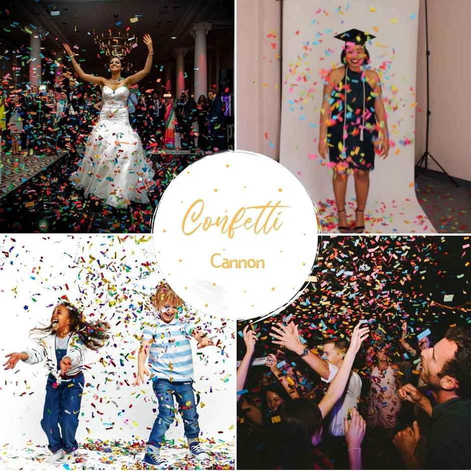 Party Propz Party Poppers For Birthday | Confetti Party Poppers