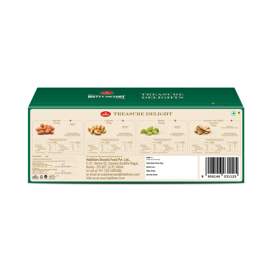 Haldiram's Nutty Factory Treasure Delight