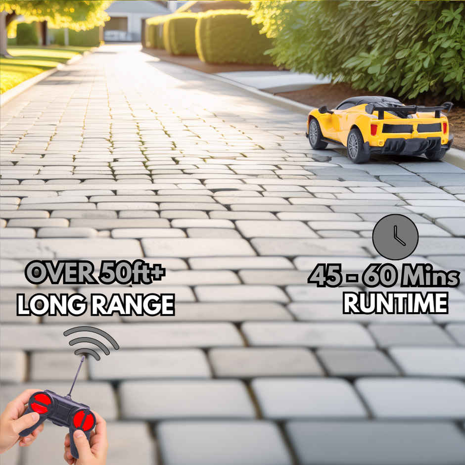 Frendo Hi Speed Remote Control Car 1:24 - Fer Yellow