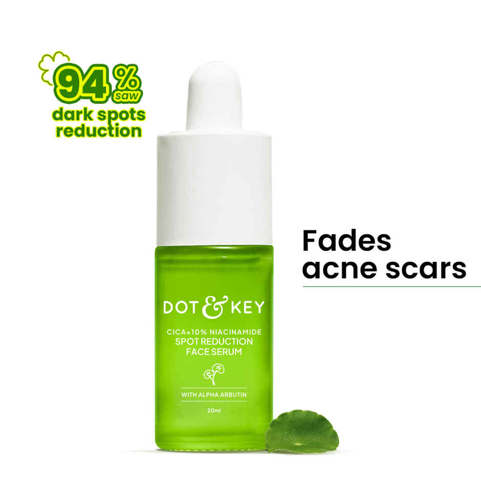 Dot & Key 10% Niacinamide Cica Face Serum With 3% Tranexamic For Dark Spots & Acne Scars