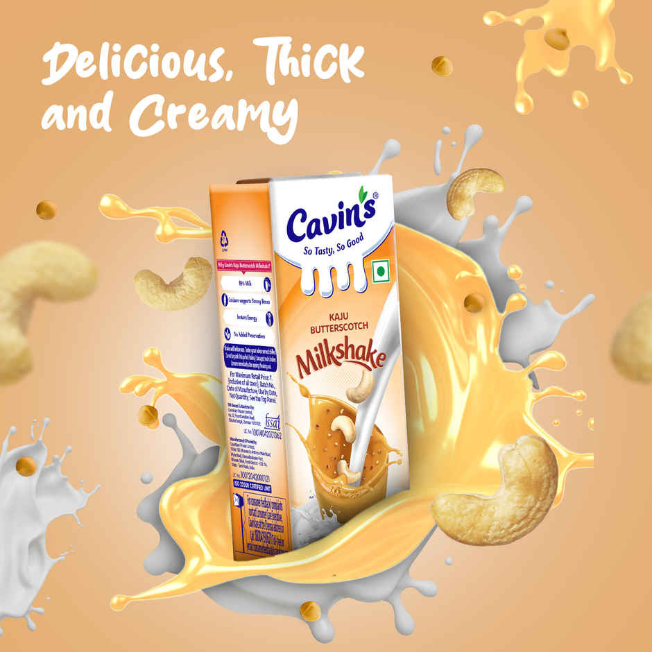 Cavin's Kaju Butterscotch Milkshake
