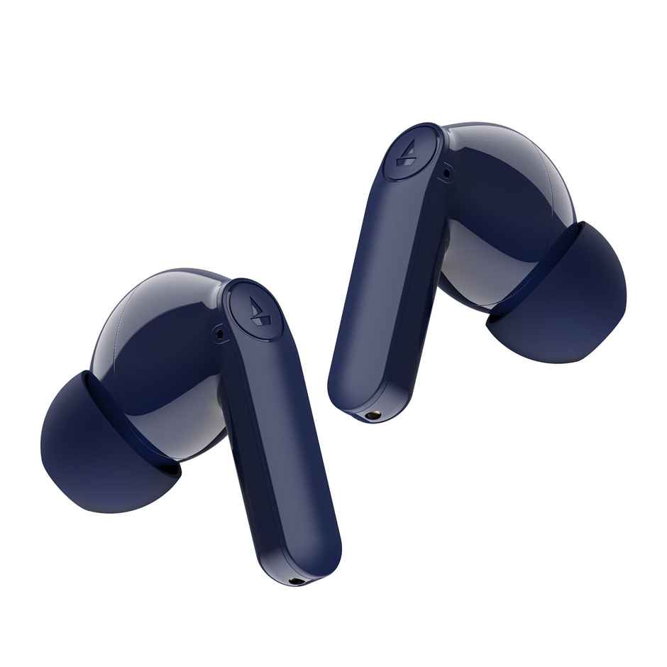 boAt Airdopes 138 Pro TWS Earbuds w/ 45H Playtime, ASAP Charge, 11 Mm Drivers & ENx Tech (Royal Blue)