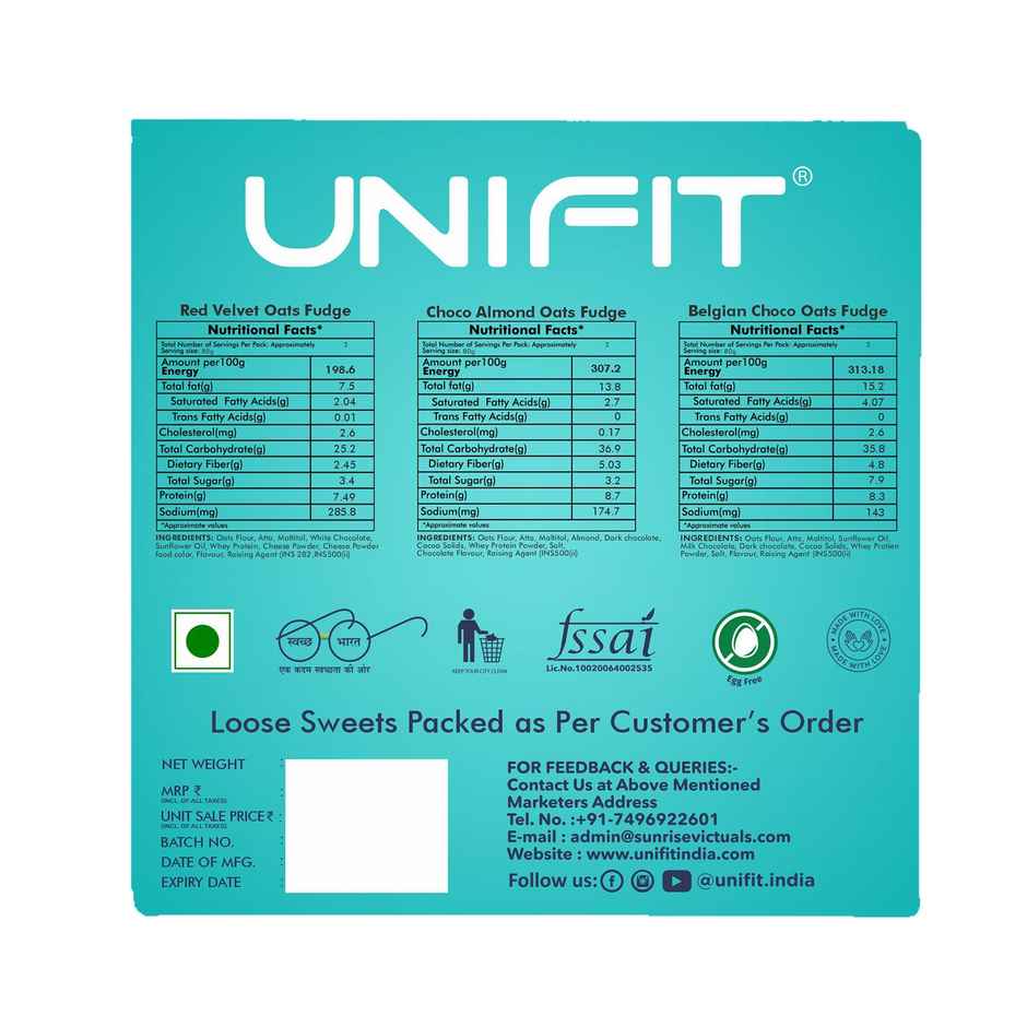 Unifit Decadent Fudge Box | 3-Layer Guilt-Free Indulgence
