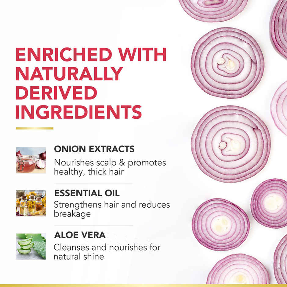 KT Professional Organic Onion Conditioner with Essential Oils & Aloe Vera