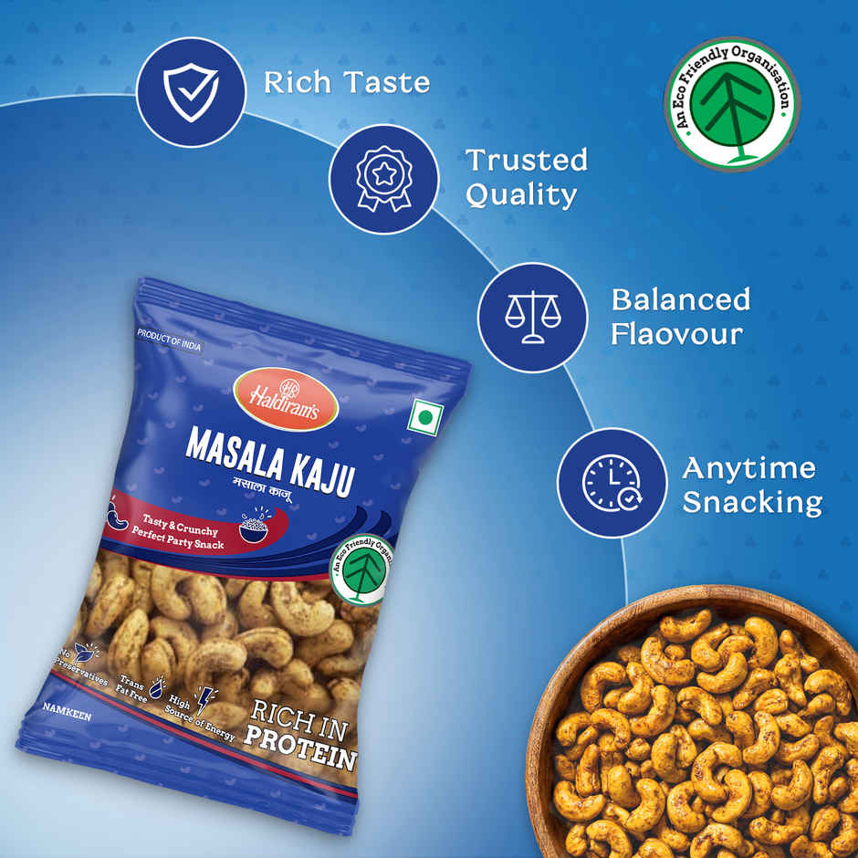 Haldiram's Nagpur Masala Kaju | Spiced & Nutty