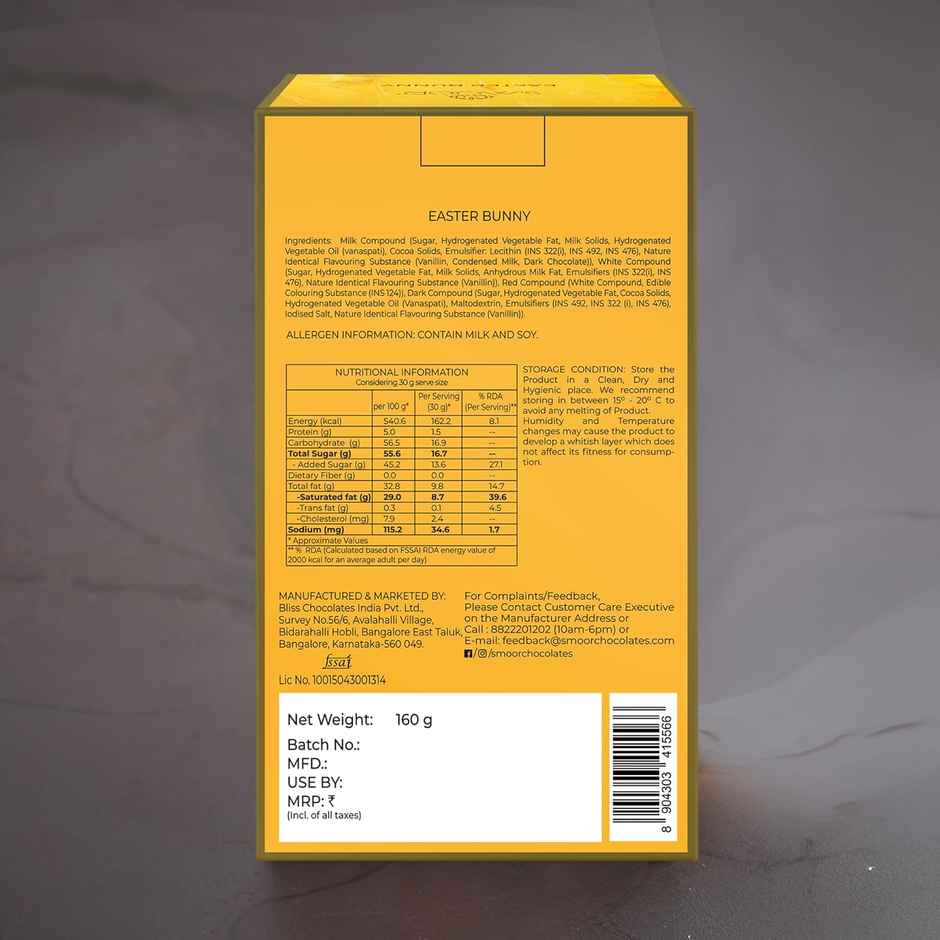 Smoor Easter Choco Bunny