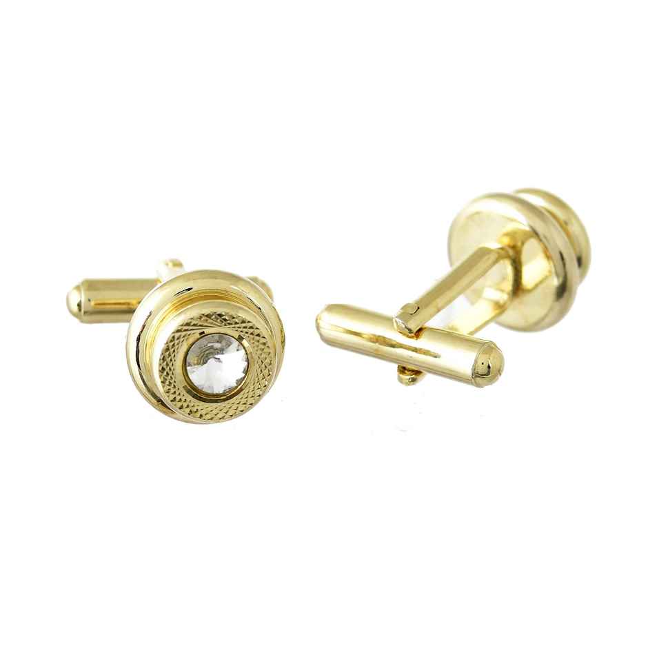 Voylla Elite Gold Men's Cufflinks