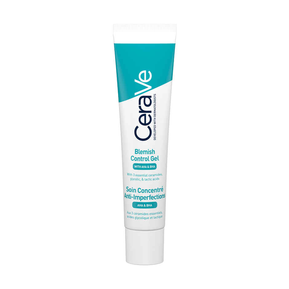 CeraVe Blemish Control Gel With 2% Salicylic Acid, AHA & Niacinamide For Acne Spot Treatment