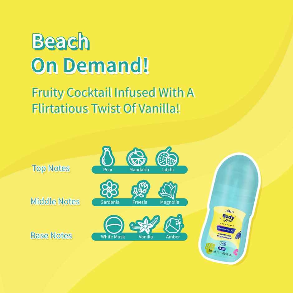 Plum Bodylovin' Hawaiian Rumba Deodorant Roll-On