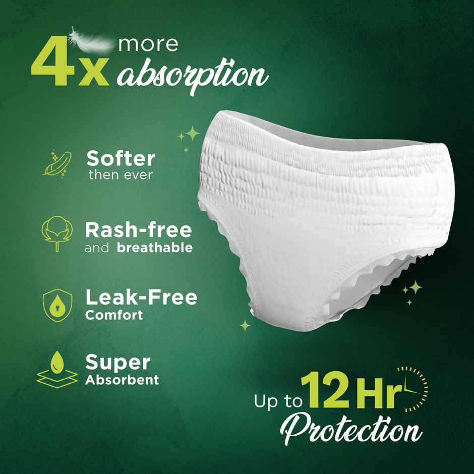 Pee Safe Comfort Period Panty (S-M)