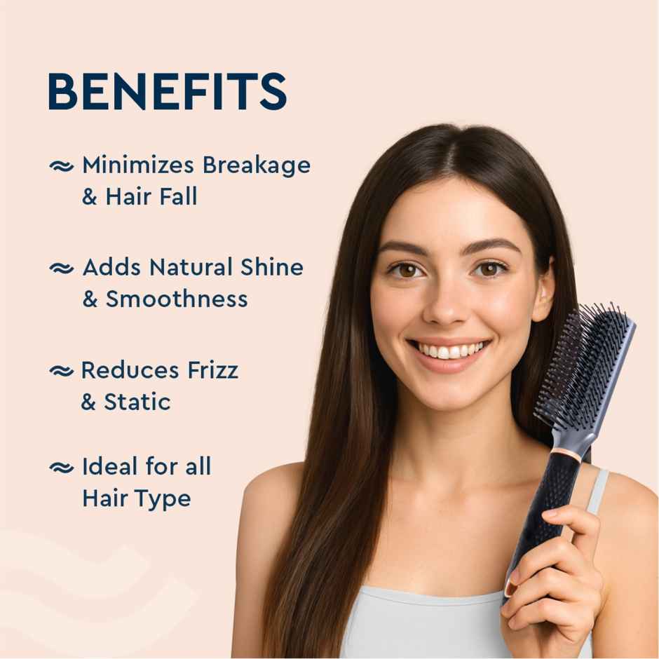 GUBB Elite Styling Hair Brush With Pin