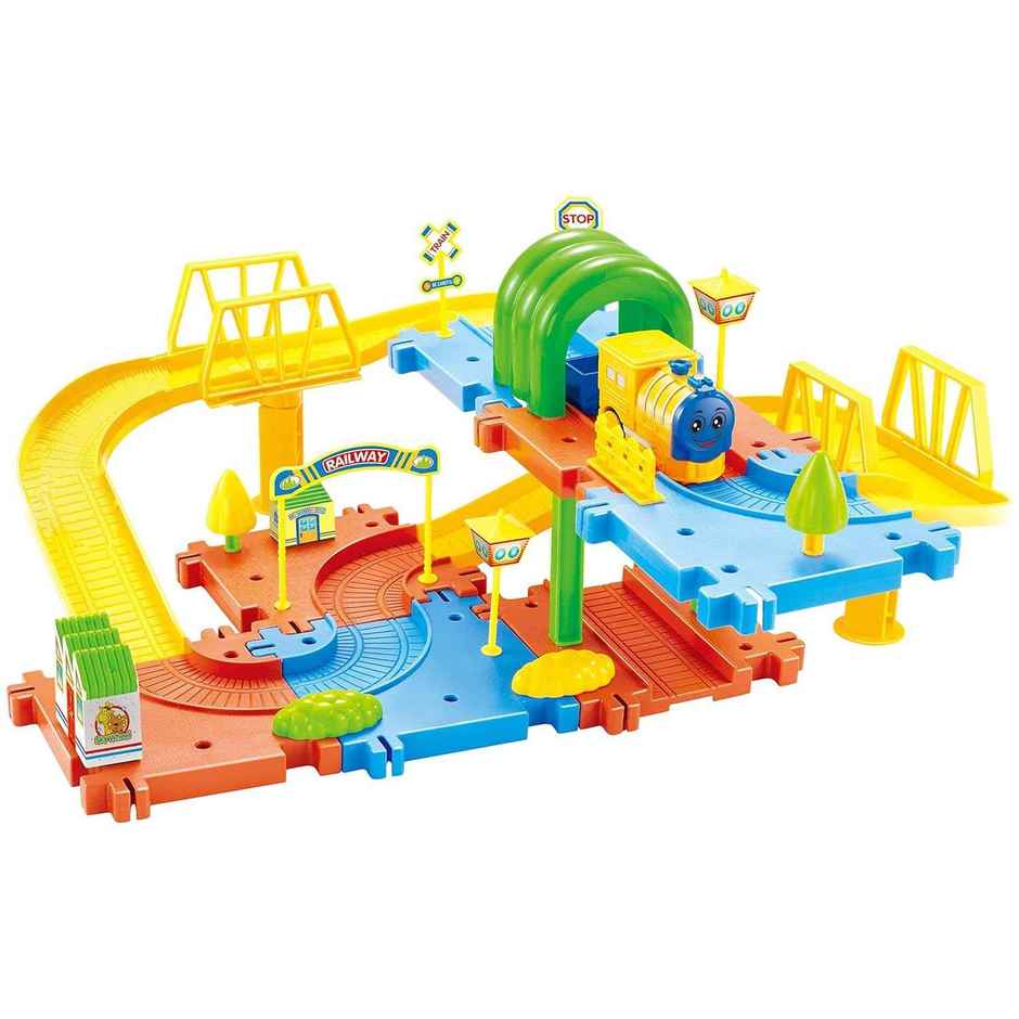 Webby Battery operated Toy Train Set for Kids