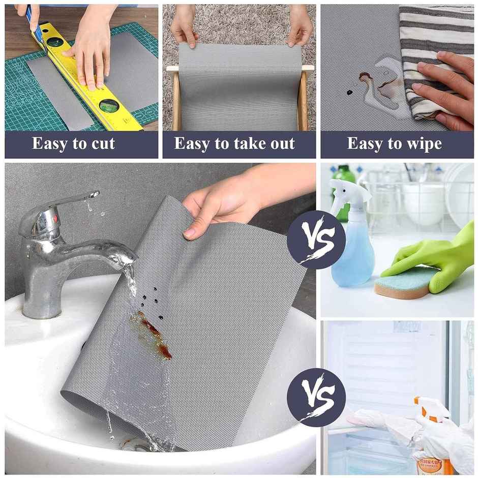 Let's Vybe Multipurpose Washable Anti Slip Mat | 3 meter