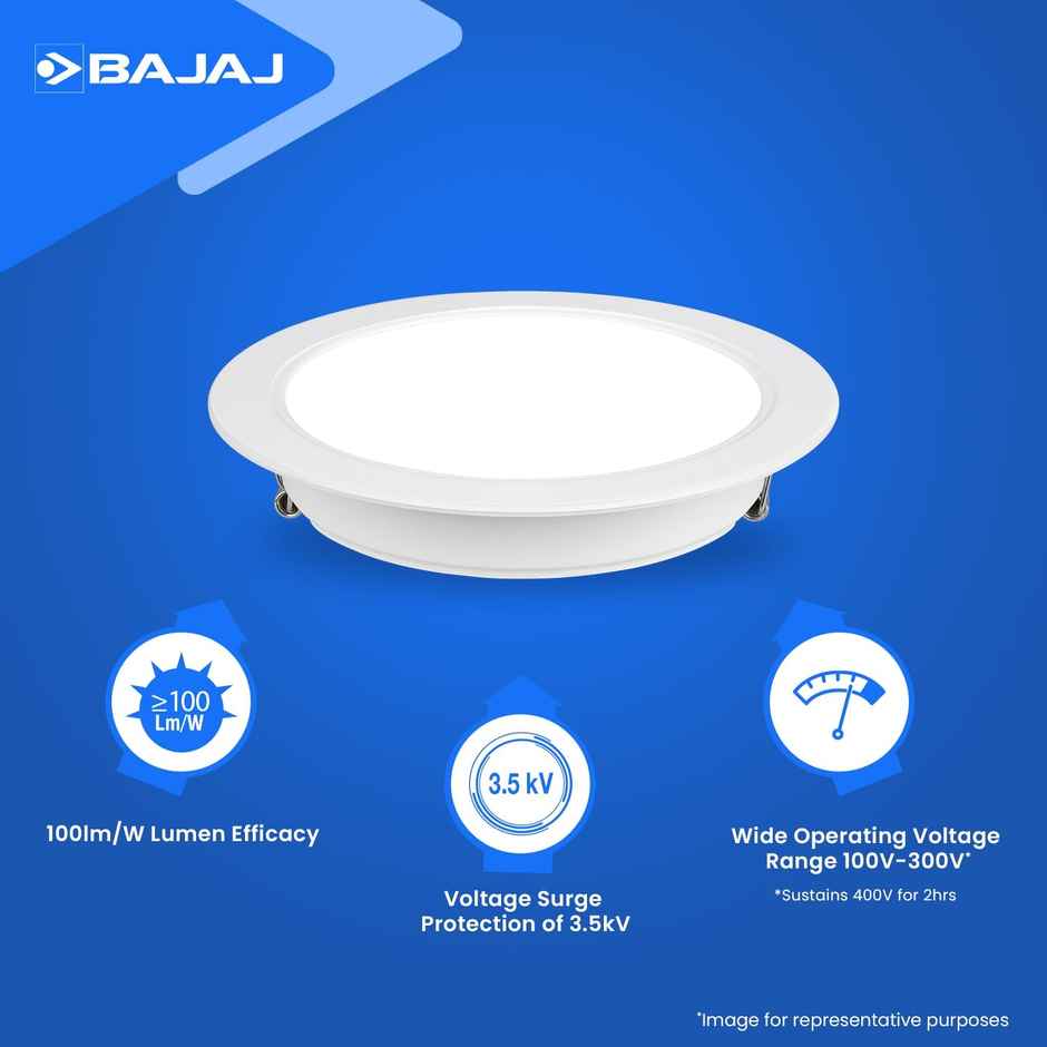 Bajaj Ivora Mini Cut 12W CDL LED Panel ( 4 Inch Cut Out)