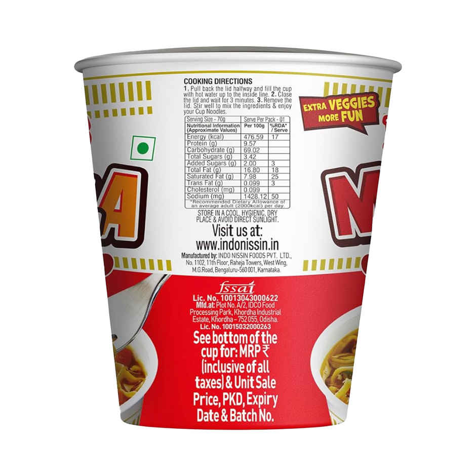 Nissin Cup Noodles Mazedaar Masala