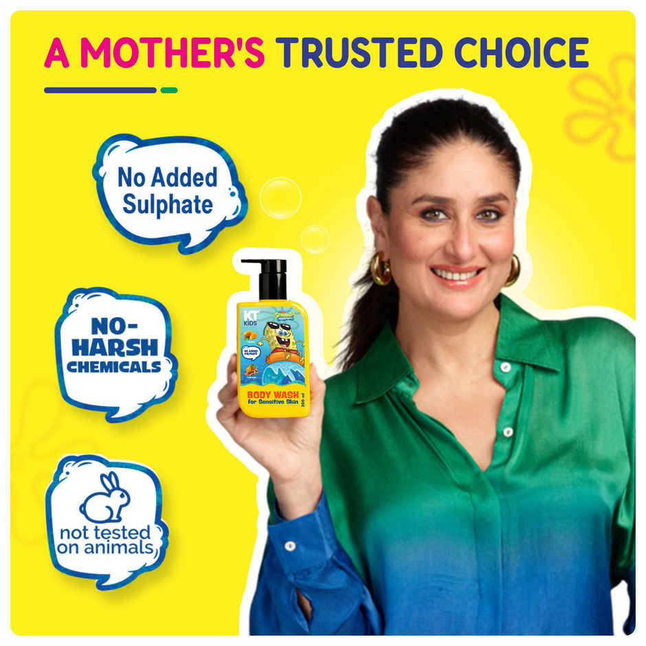 KT Kids Body Wash | Gentle Cleansing with Mango & Turmeric