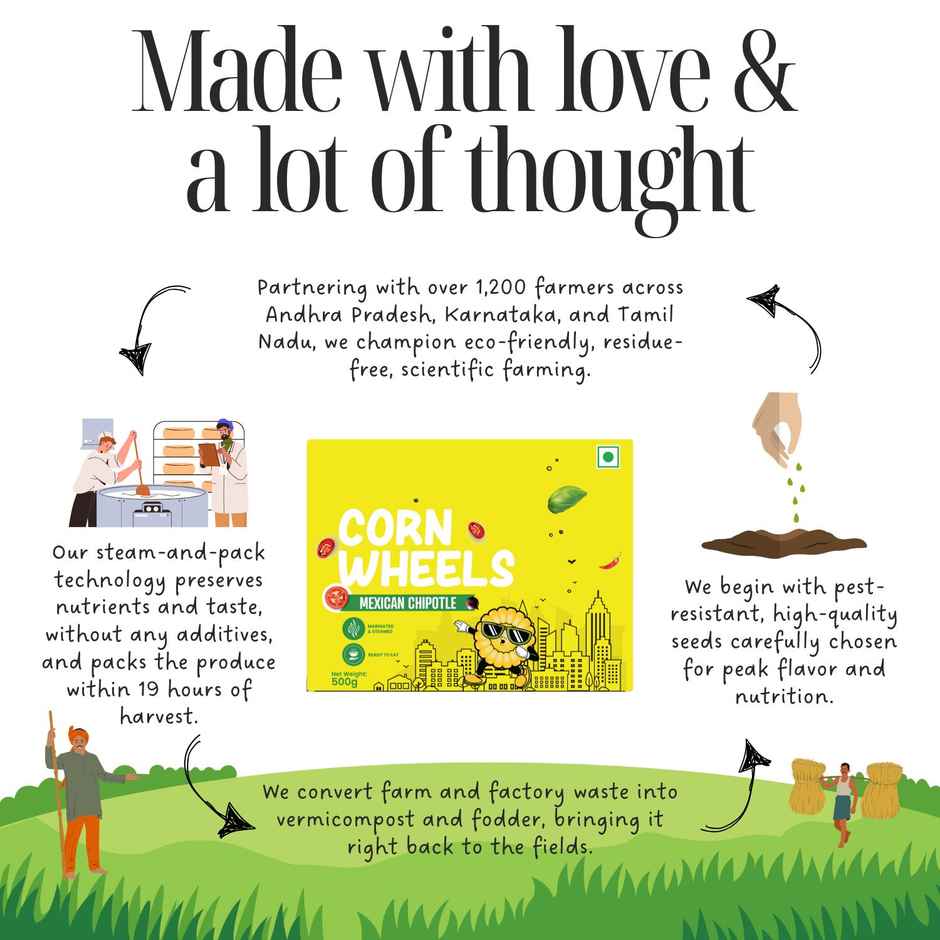 Tadaa Sweetcorn Marinated Cob Mexican Chipotle