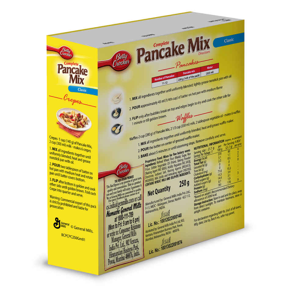 Betty Crocker Complete Classic Pancake Mix Pancake Mix For Kids