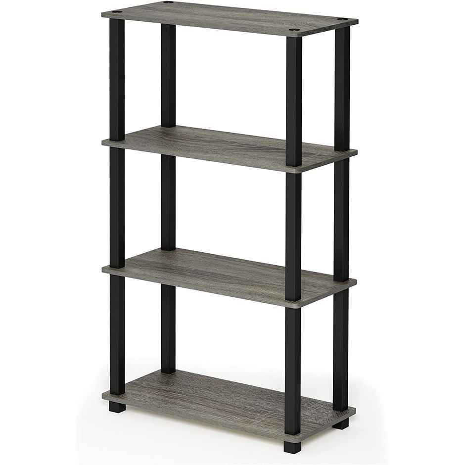 Arlavya Standing 4 tier Engineered Wood Utility Storage Shelf & Display Organizer for Home