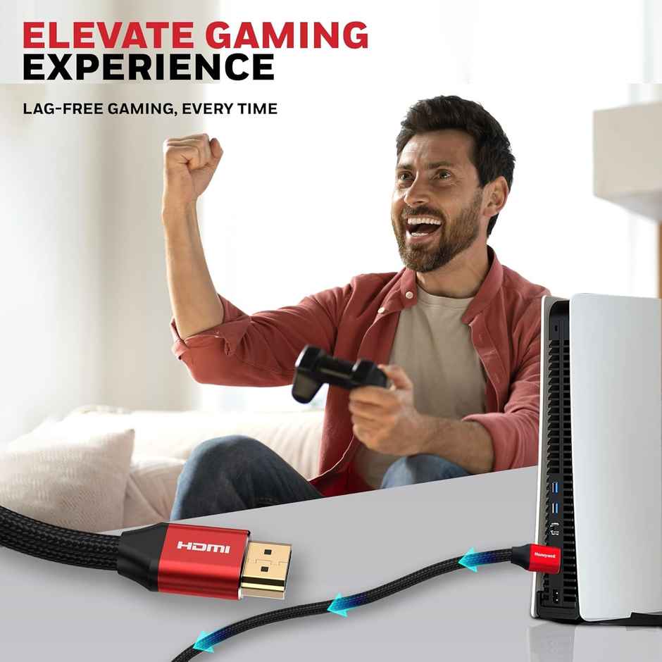 Honeywell Hdmi 2Mtr With Ethernet - 2.1 Compliant