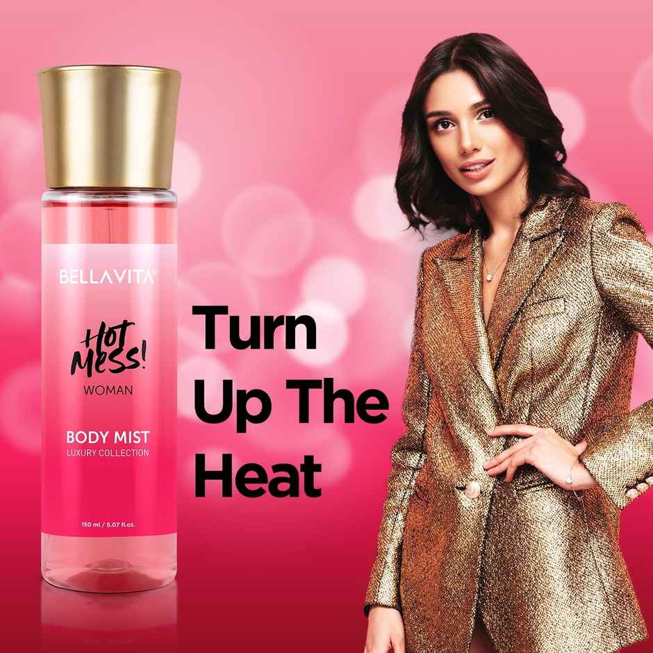 Bella Vita Hot Mess Woman Luxury Collection Body Mist Perfume For Women