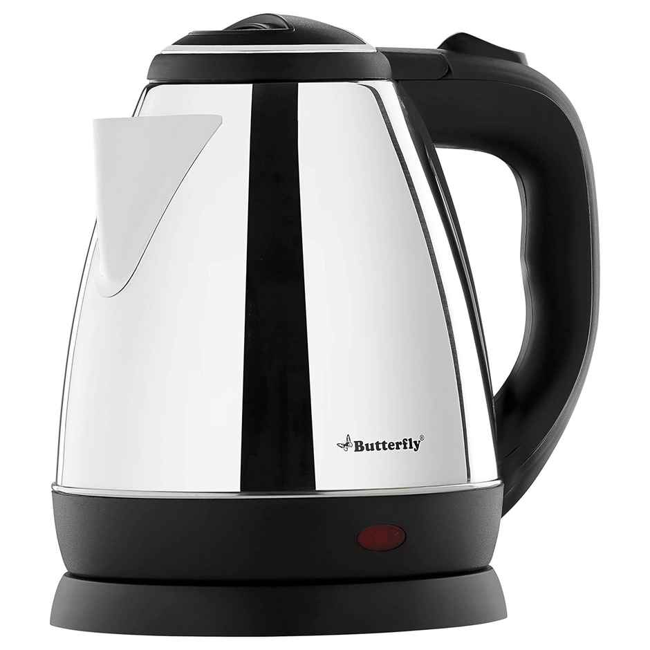 Butterfly Ekn 1.5 Litre Stainless Steel Electric Kettle,1500 W,360� Swivel Power Base-Silver