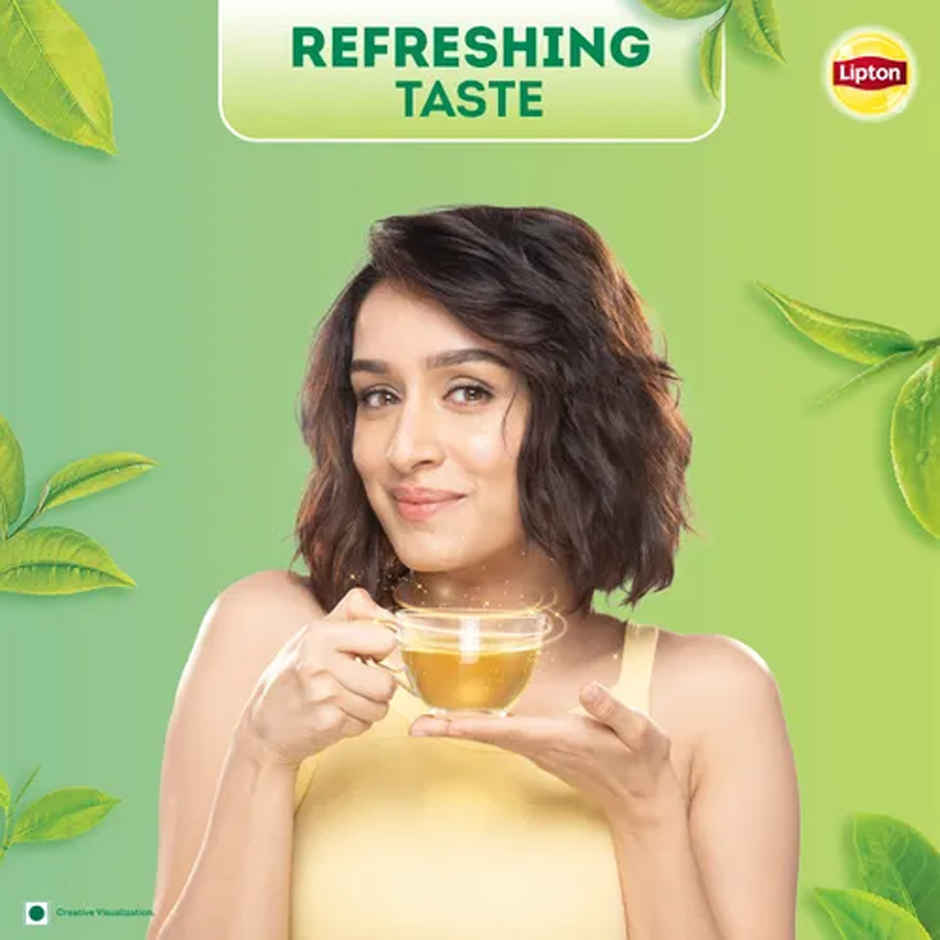 Lipton Honey Lemon Green Tea Bags 25 Teabags(25pc) & Lipton Clear & Light Green Tea Bags 25 Teabags(25pc) Combo