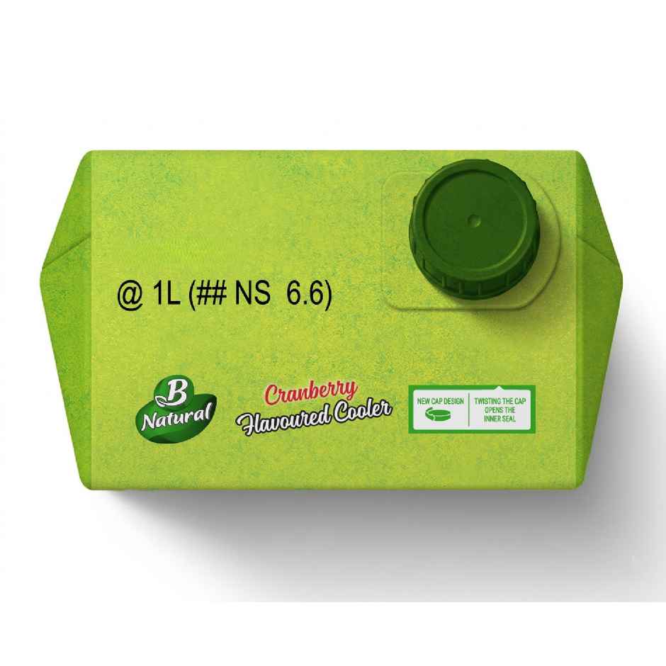 B Natural Cranberry Juice, Vitamin C & E