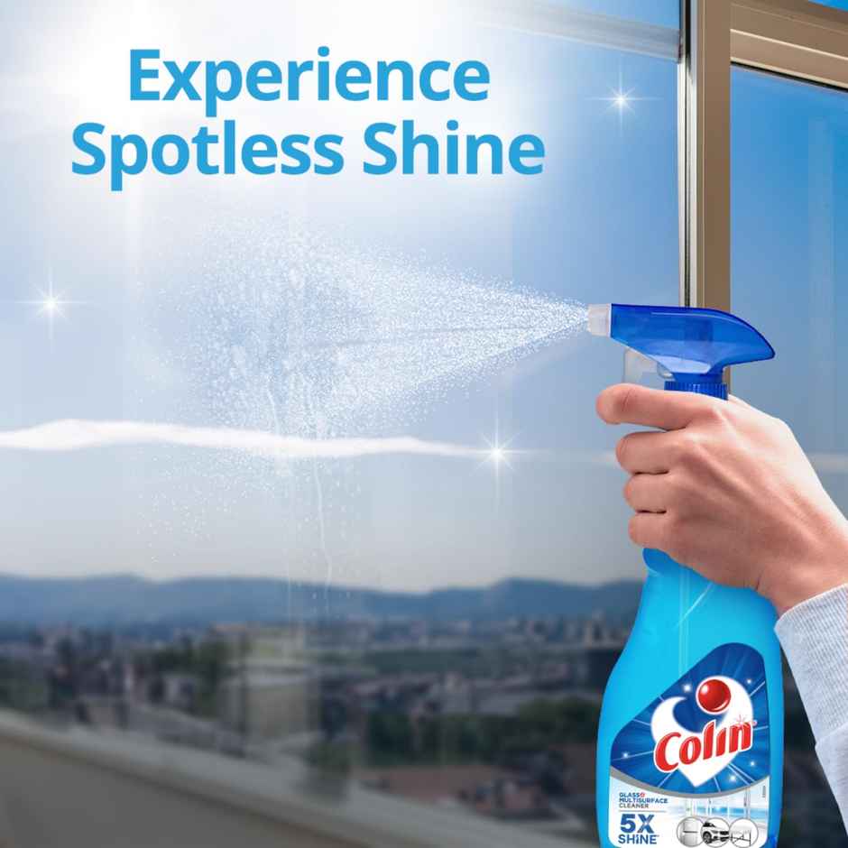 Colin Glass and Surface Cleaner Liquid Spray