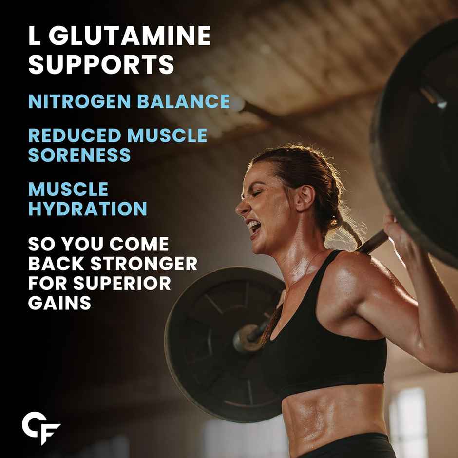 Carbamide Forte L Glutamine Supplement for Men | L Glutamine Powder 5000mg | Glutamine Supplement