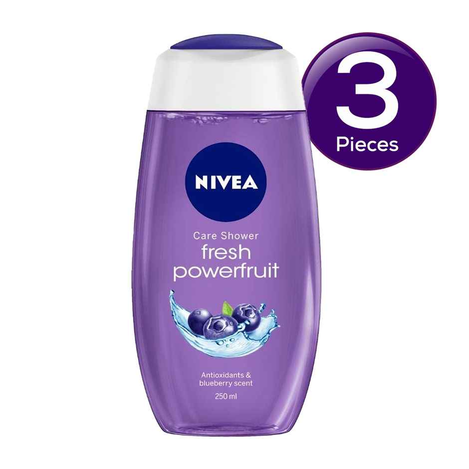 Nivea Shower Gel Power Fruit Fresh Body Wash Combo