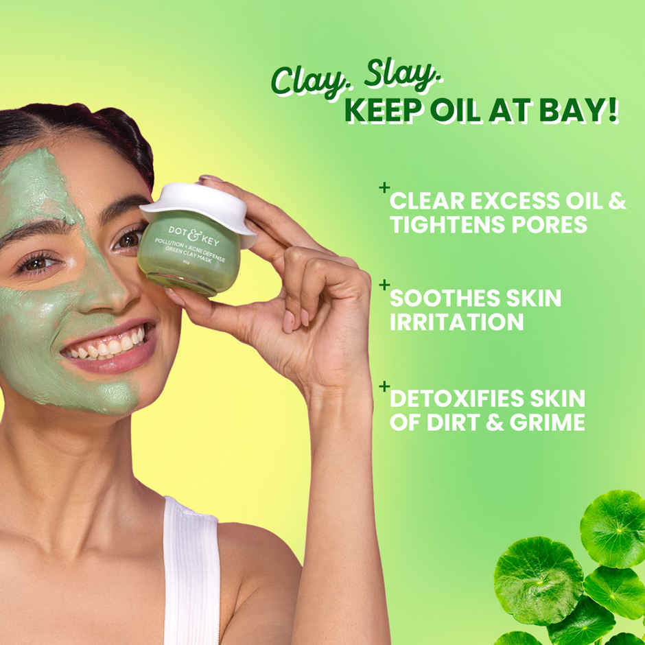 Dot & Key Pollution + Acne Defense Green Clay Mask