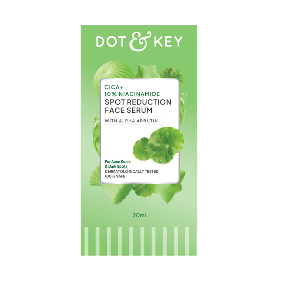 Dot & Key 10% Niacinamide Cica Face Serum With 3% Tranexamic For Dark Spots & Acne Scars