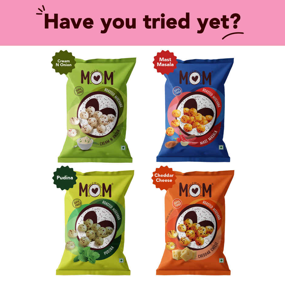 MOM Himalayan Salt & Pepper Roasted Makhana Combo 