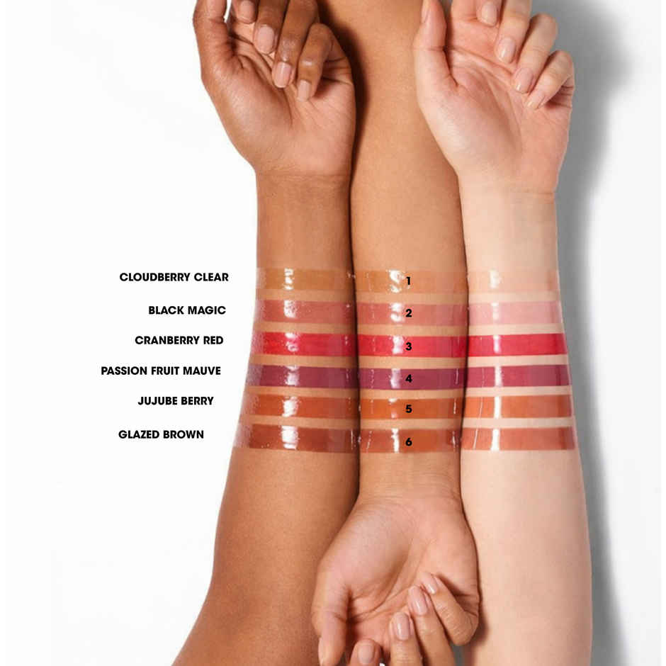 Blue Heaven Color & Condition Lip Oil | Glazed Brown