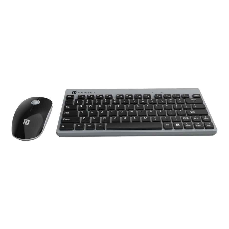Portronics Key2 Wireless Keyboard and Mouse Combo - 2.4 GHz Wireless Technology